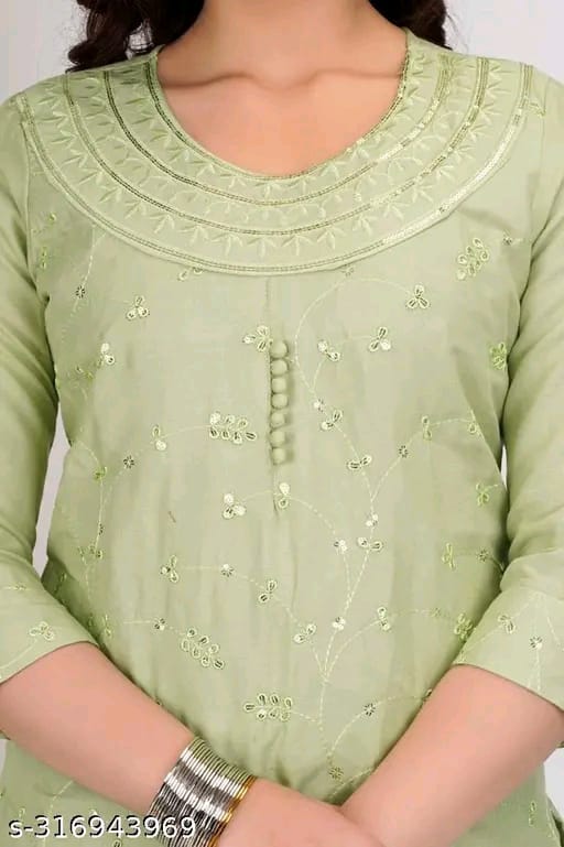 Rayon Kurta Pant with juti