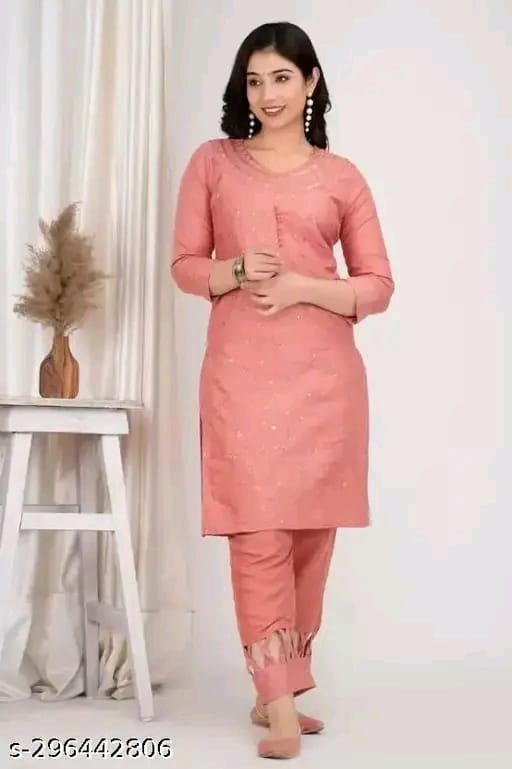 Rayon Kurta Pant with juti
