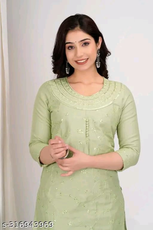 Rayon Kurta Pant with juti