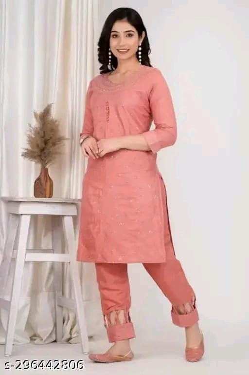 Rayon Kurta Pant with juti